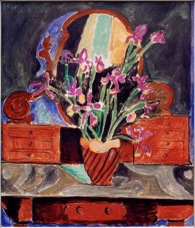 Vase mit Schwertlilien von Henri Matisse