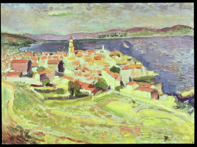 Blick auf St. Tropez von Henri Matisse