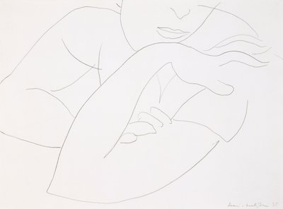 Frau mit verschränkten Armen von Henri Matisse