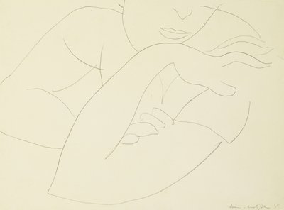 Frau mit verschränkten Armen von Henri Matisse