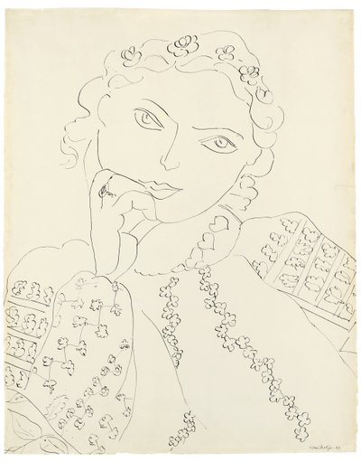 Junges Mädchen von Henri Matisse