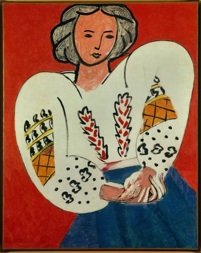 Die rumänische Bluse 1940 von Henri Matisse