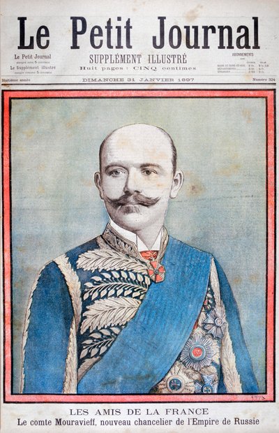 Graf Mouravieff, Außenminister von Russland von Henri Meyer