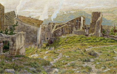 Altes Schloss von Bormes les Mimosas von Henri Rivière