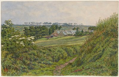 Frühling in Lesquiffinec. Morgat von Henri Rivière
