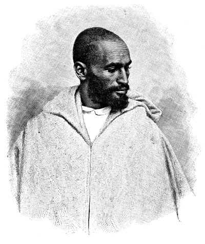 Ein arabischer Mann aus Tanger, Marokko, 1895 von Henri Thiriat