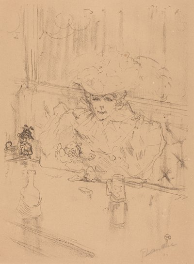 Im Hanneton von Henri de Toulouse-Lautrec