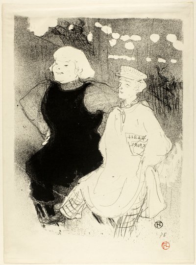 Im Moulin Rouge: die französisch-russische Allianz von Henri de Toulouse-Lautrec