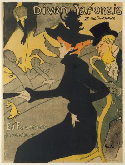 Divan Japonais von Henri de Toulouse-Lautrec