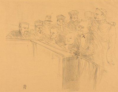 Dupas Deposition von Henri de Toulouse-Lautrec