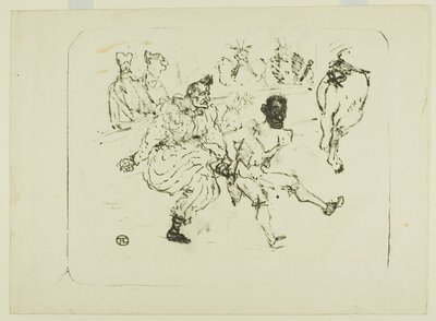 Footit und Chocolat von Henri de Toulouse-Lautrec
