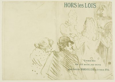 Hommage an Molière von Henri de Toulouse-Lautrec