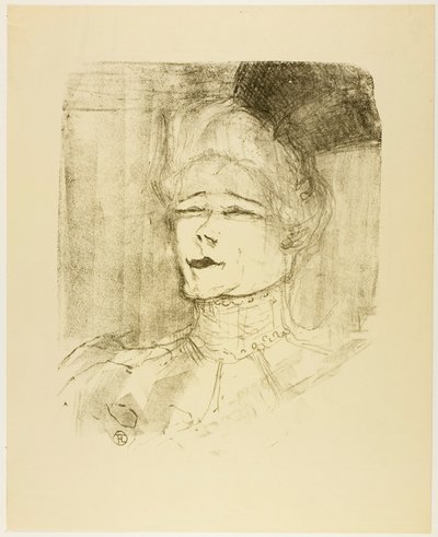 Jeanne Granier, aus Treize Lithographies von Henri de Toulouse-Lautrec