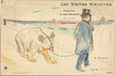 Die alten Geschichten (Umschlag/Titelblatt) von Henri de Toulouse-Lautrec