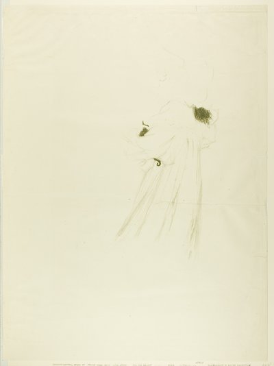 Miss May Belfort (große Platte) von Henri de Toulouse-Lautrec
