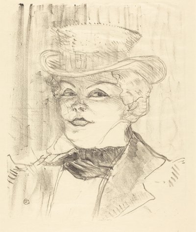 Mme. Réjane von Henri de Toulouse-Lautrec