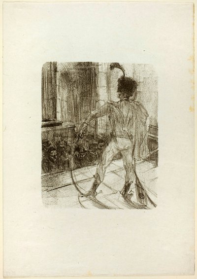 Schlomé Fuss in der Synagoge, aus Au Pied du Sinaï von Henri de Toulouse-Lautrec