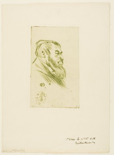 Tristan Bernard von Henri de Toulouse-Lautrec