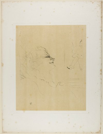 Yvette Guilbert—Pessima, aus Yvette Guilbert von Henri de Toulouse-Lautrec