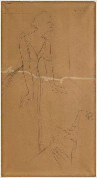 Yvette Guilbert von Henri de Toulouse-Lautrec