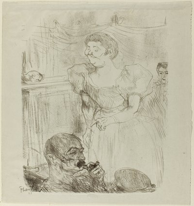 Di ti Fellow, englischer Sänger in einem Café-Konzert von Henri de Toulouse Lautrec