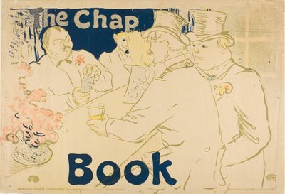 Irische und amerikanische Bar, Rue Royale—The Chap Book von Henri de Toulouse Lautrec