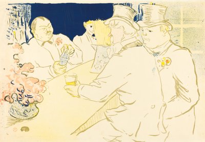 Irische und amerikanische Bar, rue Royale von Henri de Toulouse Lautrec