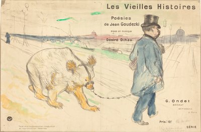 Les Vielles Histoires (Umschlag/Titelseite) von Henri de Toulouse Lautrec