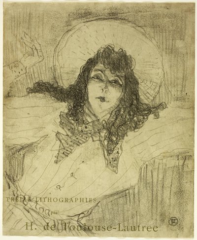 May Belfort, aus Treize Lithographies von Henri de Toulouse Lautrec