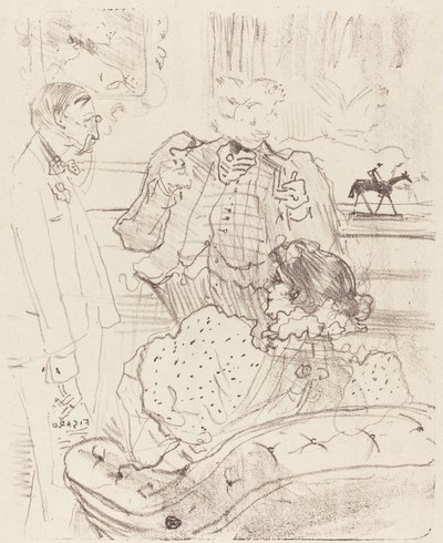 Das Pfand von Henri de Toulouse Lautrec