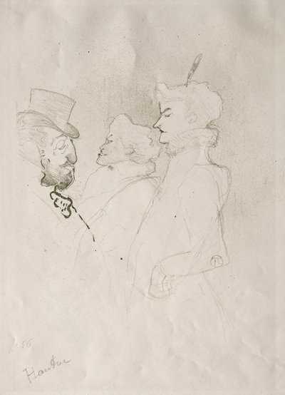 Warum nicht einmal nicht zur Gewohnheit wird von Henri de Toulouse Lautrec