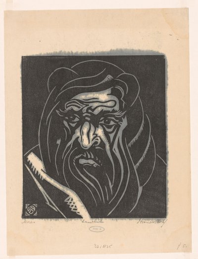 Moses von Henri van der Stok (signed by artist)