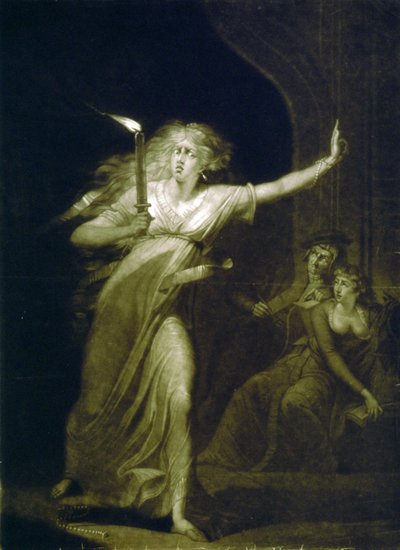 Lady Macbeth, Akt 5 Szene 1, warum dann 