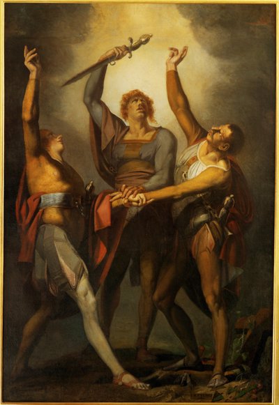 Der Schwur auf dem Rütli von Henry (1741-1825) Fuseli