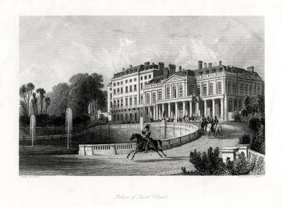 Palast von Saint-Cloud, Paris, Frankreich, 1875 von Henry Adlard
