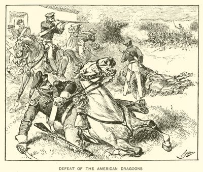 Niederlage der amerikanischen Dragoner von Henry Alexander (after) Ogden