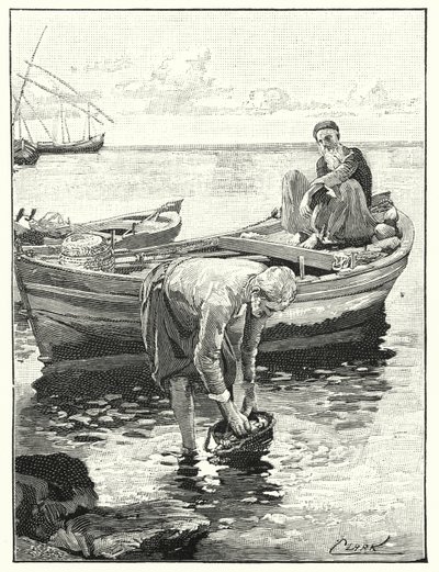 Fischer am See von Tiberias von Henry Andrew Harper