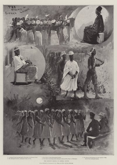 Der jüngste Aufstand in Sierra Leone von Henry Charles Seppings Wright