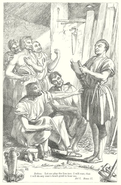 Ein Sommernachtstraum von Henry Courtney (after) Selous