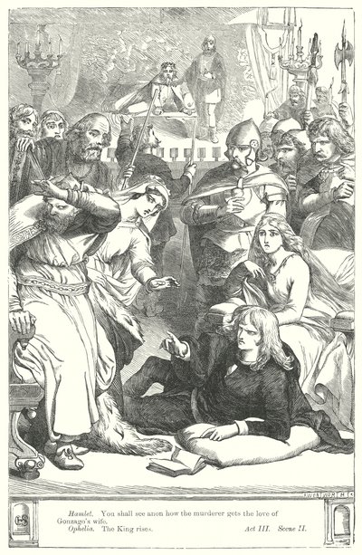 Hamlet von Henry Courtney (after) Selous