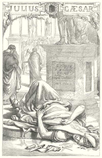 Julius Caesar von Henry Courtney (after) Selous