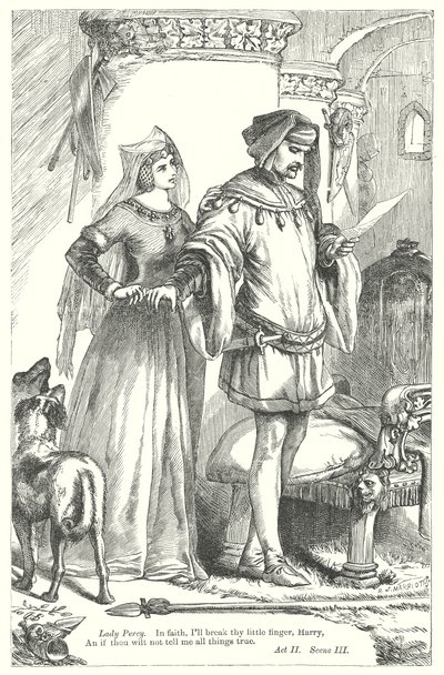 König Heinrich IV Teil I von Henry Courtney (after) Selous