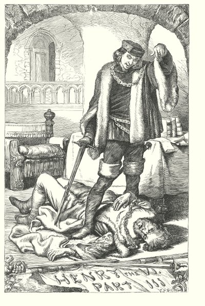 König Heinrich VI. Teil III von Henry Courtney (after) Selous
