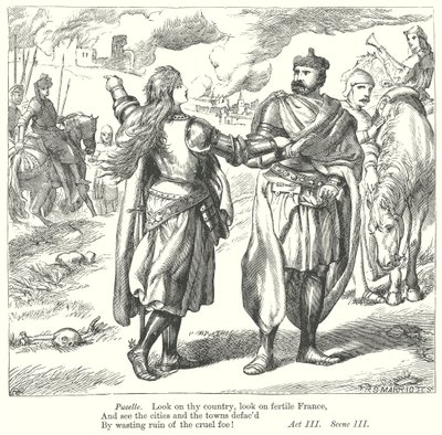 König Heinrich VI. Teil I von Henry Courtney (after) Selous