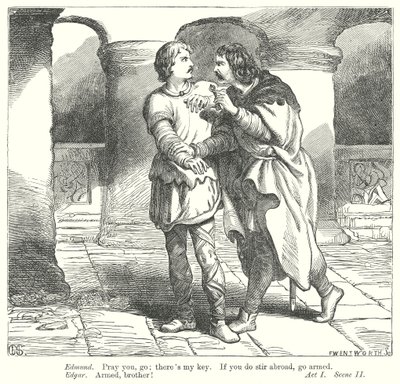 König Lear von Henry Courtney (after) Selous