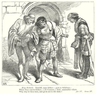 König Richard III. von Henry Courtney (after) Selous