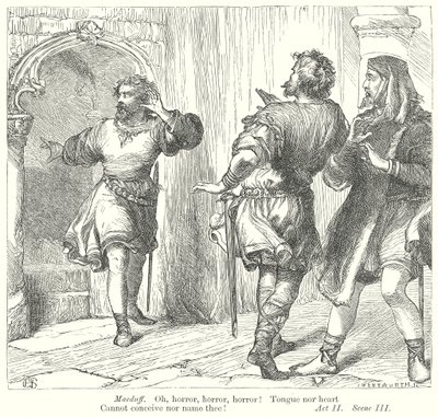 Macbeth (Gravur) von Henry Courtney (after) Selous
