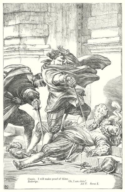 Othello von Henry Courtney (after) Selous