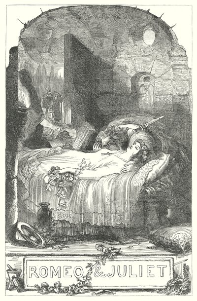 Romeo und Julia von Henry Courtney (after) Selous