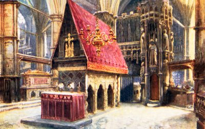 Edward der Bekenner Kapelle in der Westminster Abbey von Henry Edward Tidmarsh